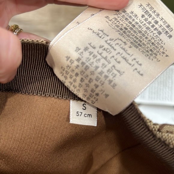 Gucci baseball canvas hat size s - Picture 6 of 7